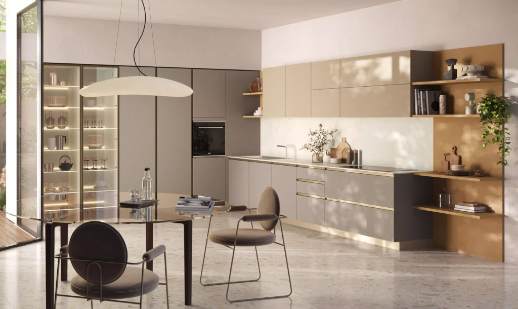 cuisine sur mesure toulouse poignées profilées béton